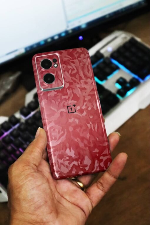 Shiny Red Camo
