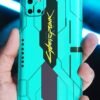 Teal Blue Cyberpunk