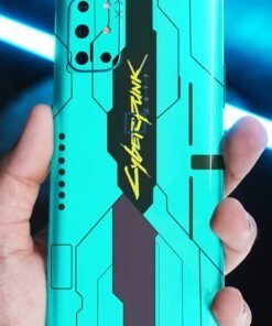 Teal Blue Cyberpunk